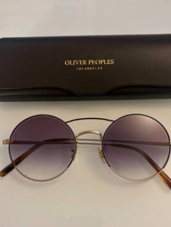 OLIVER PEOPLES NICKOL Sun in Lilac Dark Ombre Gradient MSRP$500 Rare Color main image 8